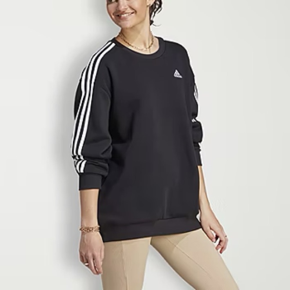 Adidas black sweater size Large